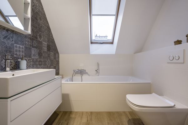 Attic Bathroom Construction in Bellingham